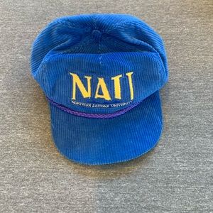 Northern Arizona University vintage corduroy hat